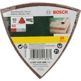 Bosch 2 607 019 488 Accessoire de ponceuse 25 pièce(s), Feuille abrasive 25 pièce(s)