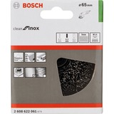 Bosch 2 608 622 061 Brosse coupe 65mm Roue de fil et brosse en fil d'acier Brosse coupe, 0,3 mm, 6,5 cm, Métal, 12500 tr/min, Métal