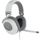 Corsair HS65 SURROUND casque gaming over-ear Blanc/gris, Pc, PlayStation 4, PlayStation 5, Xbox Series X|S, Nintendo Switch