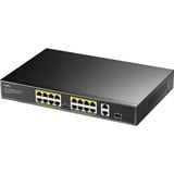 Cudy 16-Port 10/100M PoE+ Switch Noir