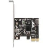 DeLOCK Carte PCI Express x1 > USB interne 5 Gbps Type-E + connecteur USB 19 broches, Contrôleur USB 