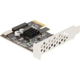 DeLOCK Carte PCI Express x1 > USB interne 5 Gbps Type-E + connecteur USB 19 broches, Contrôleur USB 