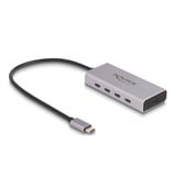 DeLOCK USB 10 Gbps USB-C Hub, Hub USB Gris