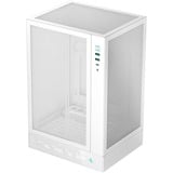 DeepCool CH170 DIGITAL boîtier mini tower Blanc | 2x USB-A | 1x USB-C
