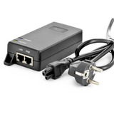 Digitus PoE+ Injecteur, 802.3at, 30 watts, PoE-Injecteur 802.3at, 30 watts, Gigabit Ethernet, 10,100,1000 Mbit/s, IEEE 802.3at, Noir, 400 m, Chine