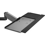 Digitus Poste de travail flexible debout/assis, Support de moniteur Noir