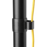Digitus Poste de travail flexible debout/assis, Support de moniteur Noir