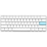 Ducky One 2 Pro Mini, clavier gaming Blanc, Layout BE, Cherry MX2A Brown