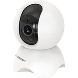 Foscam Caméra wifi X5 avec détection IA des personnes, Caméra de surveillance Blanc, 5 MP