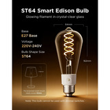 Govee Edison Bulb ST19 E27, Lampe à LED LED, E27