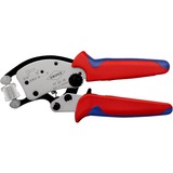 KNIPEX Twistor 16, Pince à sertir Rouge/Bleu
