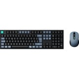 Keychron B36 + BM25, set de bureau Noir/gris, Layout BE, Mécanique des ciseaux, Bluetooth, 2.4GHz