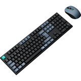 Keychron B36 + BM25 set de bureau sans fil Noir, Layout BE (AZERTY), Mécanique des ciseaux, 100%, Bluetooth, 2.4GHz