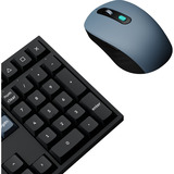 Keychron B36 + BM25 set de bureau sans fil Noir, Layout BE (AZERTY), Mécanique des ciseaux, 100%, Bluetooth, 2.4GHz