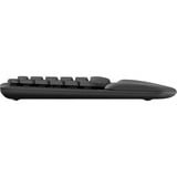Logitech Wave Keys clavier Noir, Layout BE (AZERTY)