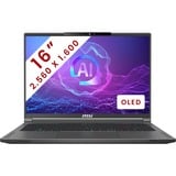 MSI Creator A16 AI+ (A3XVFG-230BE) 16" PC portable  Gris | Ryzen AI 9 HX 370 | RTX 4060 | 32 Go | SSD 1 To | 240 Hz