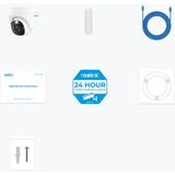 Reolink P334 smart 4K UHD PoE, Caméra de surveillance Blanc