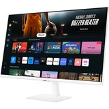 SAMSUNG Smart Monitor M7 M70D LS32DM703UUXEN 32" 4K UHD  Blanc, 2x HDMI, USB-C, WiFi, BT, Sound