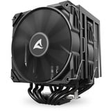 Sharkoon A60 Refroidisseur CPU Noir, Connecteur de ventilateur PWM à 4 broches