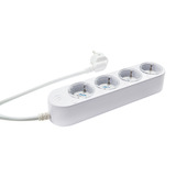 Shelly Power Strip Gen4 multiprise à 4 prises Blanc, 4x prises, Wi-Fi, Bluetooth, Zigbee