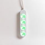 Shelly Power Strip Gen4 multiprise à 4 prises Blanc, 4x prises, Wi-Fi, Bluetooth, Zigbee