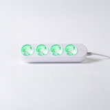 Shelly Power Strip Gen4 multiprise à 4 prises Blanc, 4x prises, Wi-Fi, Bluetooth, Zigbee