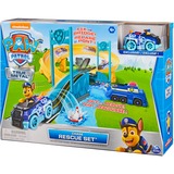 Spin Master LA PAT' PATROUILLE – PLAYSET POLICE TRUE METAL , Circuit (avec véhicule en métal de Chase, échelle 1:55)
