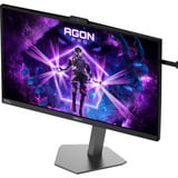 AOC AGON PRO AG276QSG2 27" Moniteur gaming  Noir/gris, 68,6 cm (27"), 2560 x 1440 pixels, 1 ms, Noir, Gris