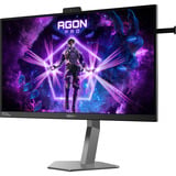 AOC AGON PRO AG276QSG2 27" Moniteur gaming  Noir/gris, 68,6 cm (27"), 2560 x 1440 pixels, 1 ms, Noir, Gris