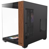 Antec CX800 Wood ARGB boîtier midi tower Noir | 2x USB-A | Window