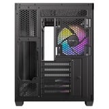 Antec CX800 Wood ARGB boîtier midi tower Noir | 2x USB-A | Window