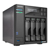 Asustor Asustor Lockerstor 4 AS6704T V2  2GE/4x3, NAS Noir