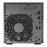 Asustor Asustor Lockerstor 4 AS6704T V2  2GE/4x3, NAS Noir