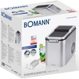 Bomann EWB 1027 CB 15 kg/24h 150 W Argent, Machine à glaçons Argent, 150 W, 220-240 V, 50 - 60 Hz