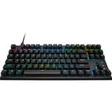 Corsair K60 PRO TKL, clavier gaming Noir, Layout États-Unis, Corsair OPX