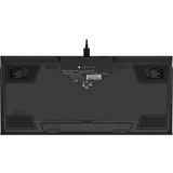 Corsair K70 RGB TKL CHAMPION SERIES clavier gaming mécanique Noir, Layout BE (AZERTY), Corsair OPX, 80 % (TKL), LED RGB, TKL, PBT double-shot