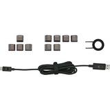 Corsair K70 RGB TKL CHAMPION SERIES clavier gaming mécanique Noir, Layout BE (AZERTY), Corsair OPX, 80 % (TKL), LED RGB, TKL, PBT double-shot