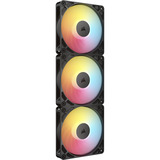 Corsair RS120-R ARGB 120mm PWM Reverse Fans Triple Pack, Ventilateur de boîtier Noir, 3 Pack, Reverse, 120 mm
