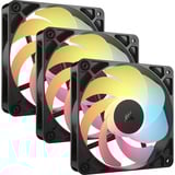 Corsair RS120-R ARGB 120mm PWM Reverse Fans Triple Pack, Ventilateur de boîtier Noir, 3 Pack, Reverse, 120 mm
