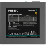 DeepCool , 850 Watt alimentation  Noir