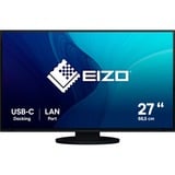 EIZO EV2795-BK 27" Moniteur  Noir, HDMI, DisplayPort, 3x USB-A 3.2 (5 Gbit/s), USB-B, 2x USB-C 3.2 (5 Gbit/s), RJ-45