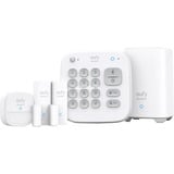 Eufy Kit d'alarme domestique, Système compact Blanc