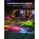 Govee Outdoor Garden Lights - 2-pack, Éclairage d'ambiance 2,4GHz-wifi + Bluetooth