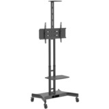 HAGOR 8209 support d'écran plat pour bureau 139,7 cm (55") Autonome Noir, Stand system Noir, Autonome, 50 kg, 81,3 cm (32"), 139,7 cm (55"), 600 x 400 mm, Noir