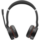 Jabra Evolve 75 Casque Avec fil &sans fil Arceau Appels/Musique Bluetooth Noir  on-ear Noir, Avec fil &sans fil, Appels/Musique, 20 - 20000 Hz, 177 g, Casque, Noir