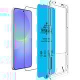 Just in Case Tempered Glass Screenprotector, Film de protection Transparent, 2 pièces, avec applicateur