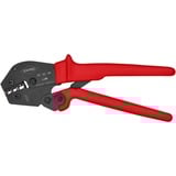 KNIPEX Pince à sertir 97 52 06 Rouge/Noir, Sertissage ovale, Ressort d'ouverture