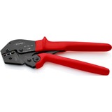 KNIPEX Pince à sertir 97 52 06 Rouge/Noir, Sertissage ovale, Ressort d'ouverture