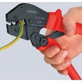 KNIPEX Pince à sertir 97 52 06 Rouge/Noir, Sertissage ovale, Ressort d'ouverture