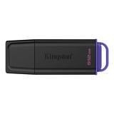 Kingston DataTraveler Exodia 512 GB, Clé USB Noir/lilas
